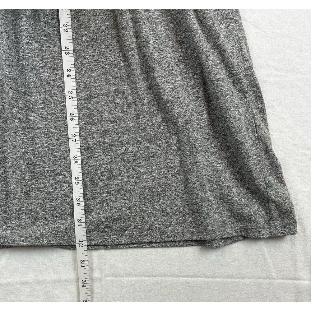 Z Supply Shirt Dress Womens Medium Gray Short Sleeve - Picture 6 of 8